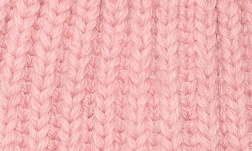 Cole Haan Chunky Knit Cuffed Beanie In Pink