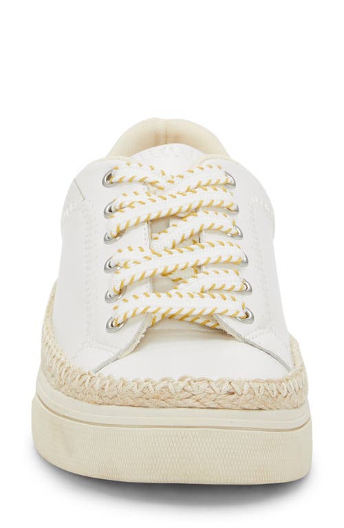 Lucky Brand Cheynas Sneaker In Off White