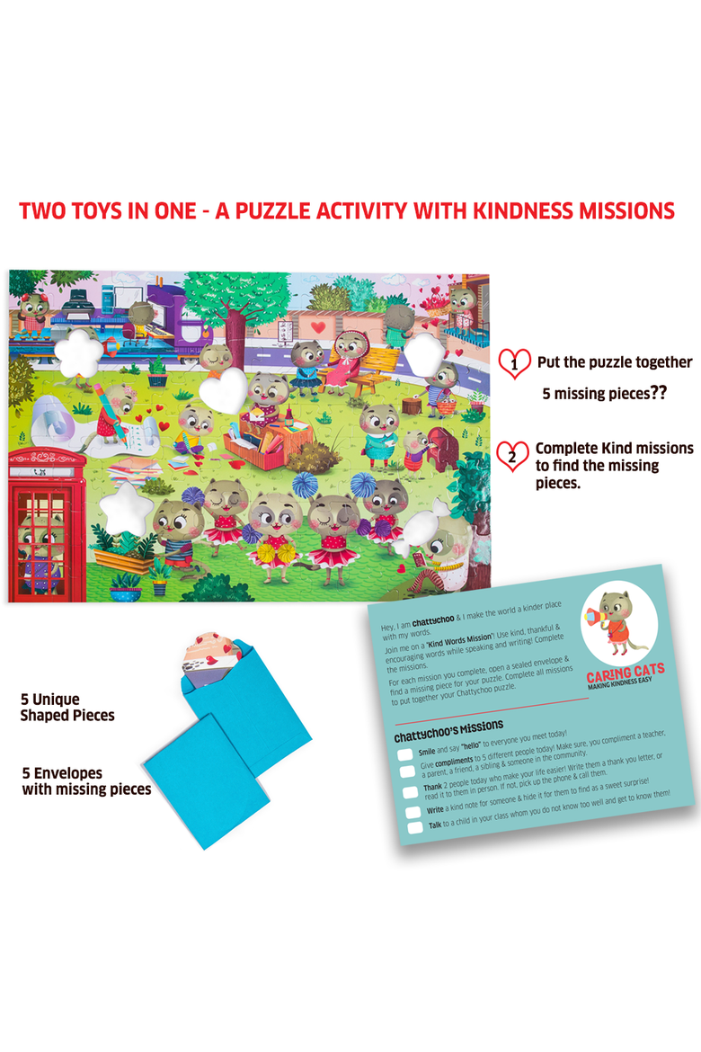Chattychoo Puzzle, Alternate, color, No Color