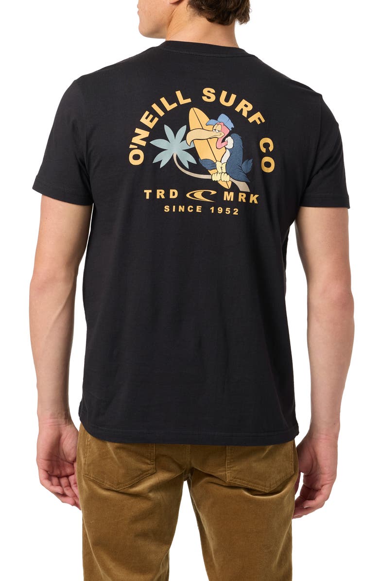 O'Neill Sea Creeper Graphic T-Shirt, Alternate, color, Black