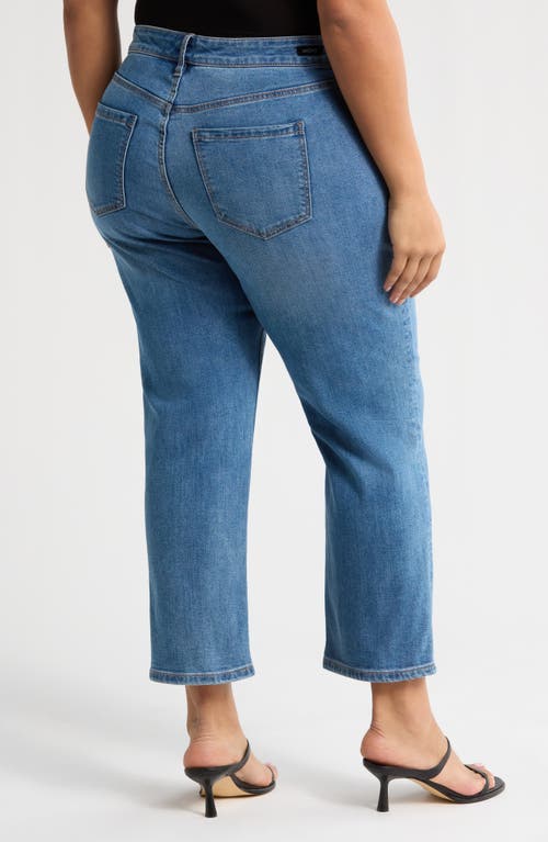 Shop Liverpool Los Angeles Kennedy Crop Straight Leg Jeans In Temecula