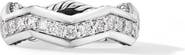 David Yurman Stax Pavé Diamond Ring, 5mm