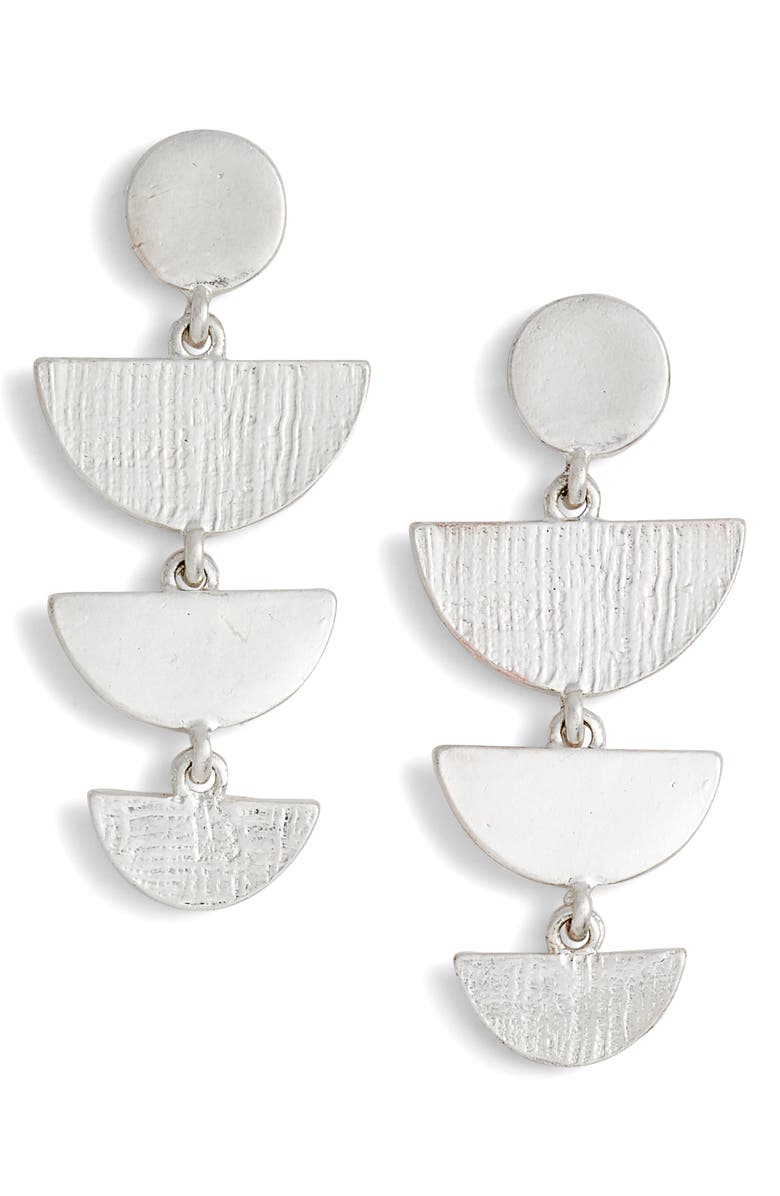 Treasure & Bond Etched Chandelier Earrings, Main, color,