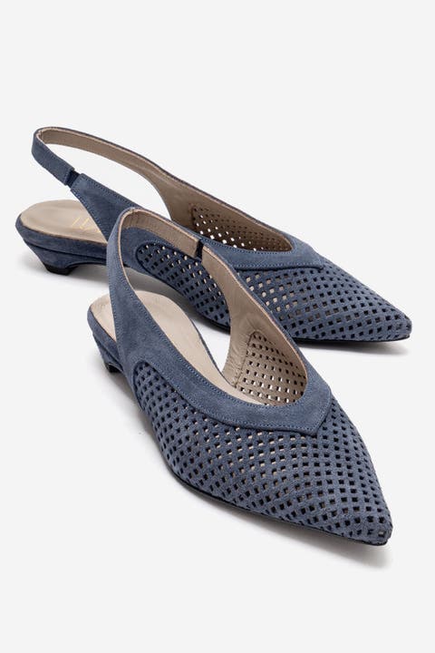 Lieve Leather Slingback Pump (Women)