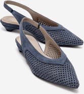 Forever & Always Shoes Lieve Leather Slingback Pump