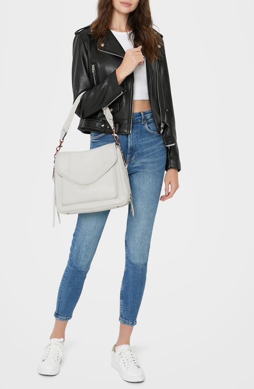 Aimee Kestenberg All For Love Convertible Leather Shoulder Bag In White