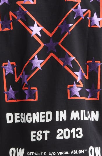 Star Arrow Cotton Graphic T-Shirt
