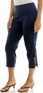 Nina Leonard Millennium Pull On Crop Pants