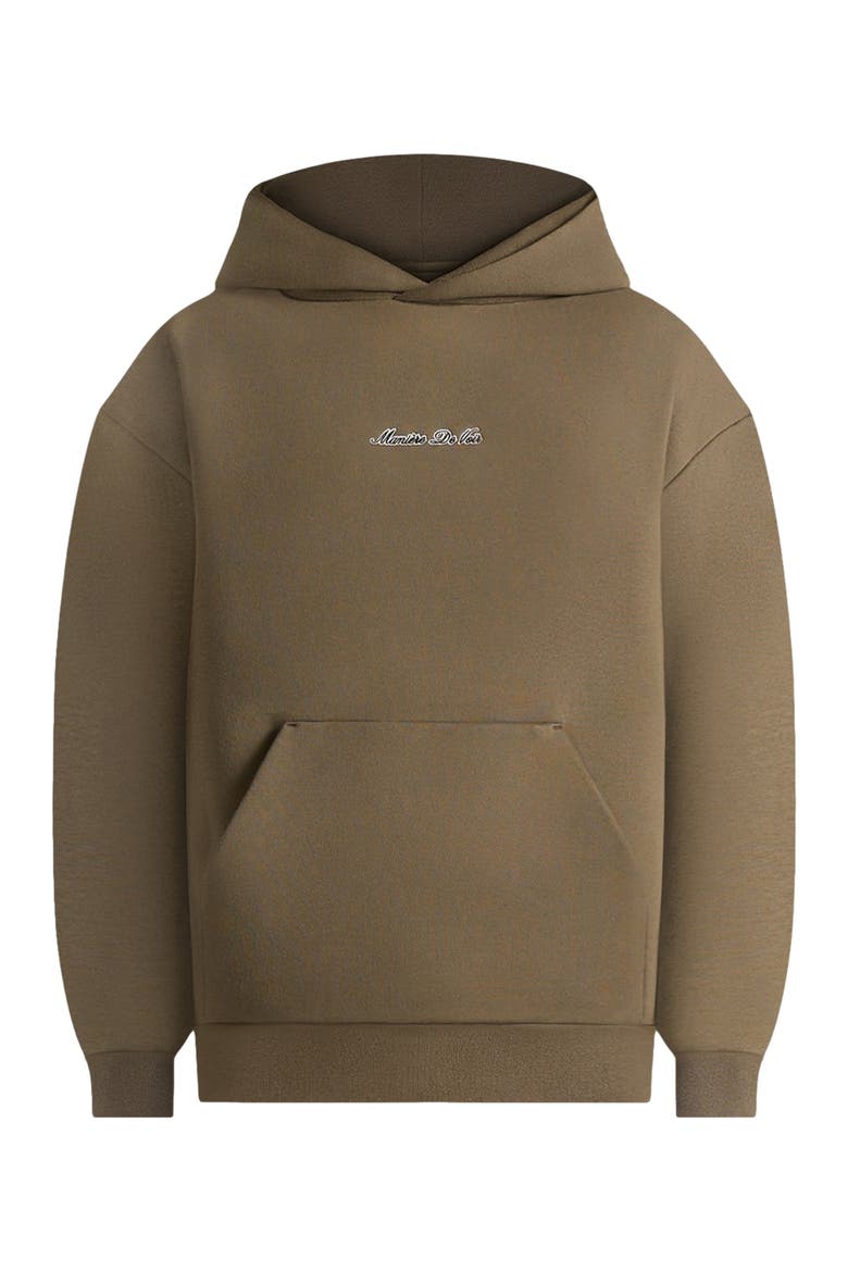 Unisex Signature Relaxed Fit Hoodie, Alternate, color, Olive
