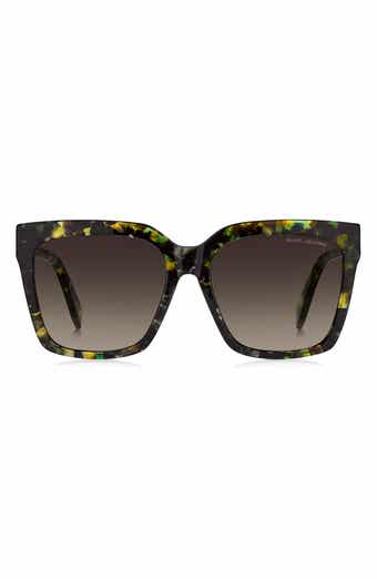 57mm Gradient Square Sunglasses
