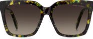 Marc Jacobs 57mm Gradient Square Sunglasses