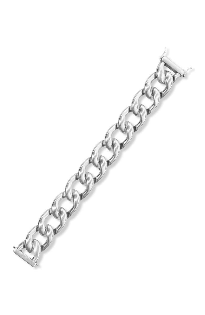 Lucky Brand Silver-Tone Heavy Chain Bracelet, Alternate, color, 
