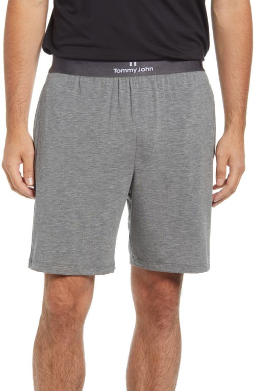 Tommy John Second Skin Lounge Shorts in Medium Heather Grey 