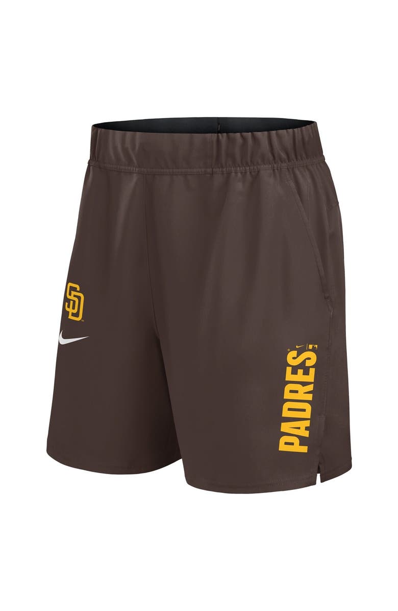 Nike Men's Nike Brown San Diego Padres Woven Victory Performance Shorts, Alternate, color, Brown