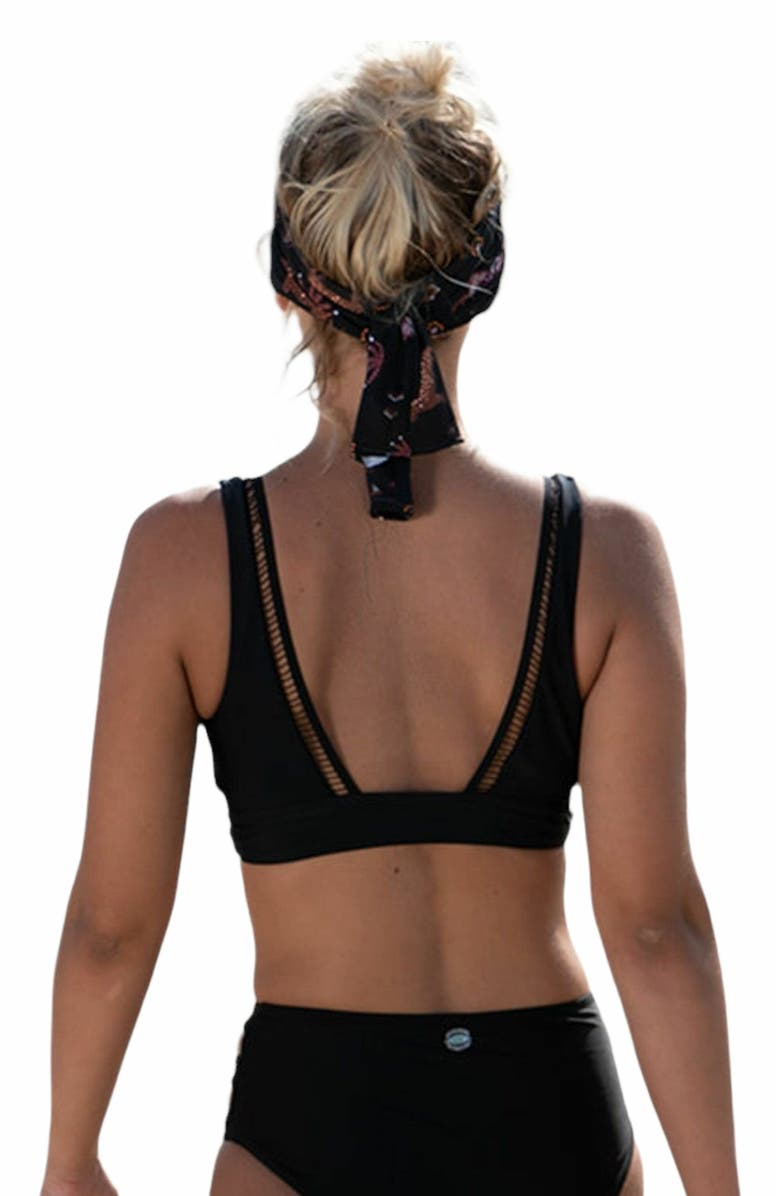 Biliblond Bikini Top VIVI, Alternate, color, Black