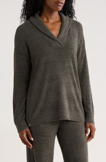 Barefoot Dreams ® Cozychic® Ultra Lite® Ribbed Pullover In Gray