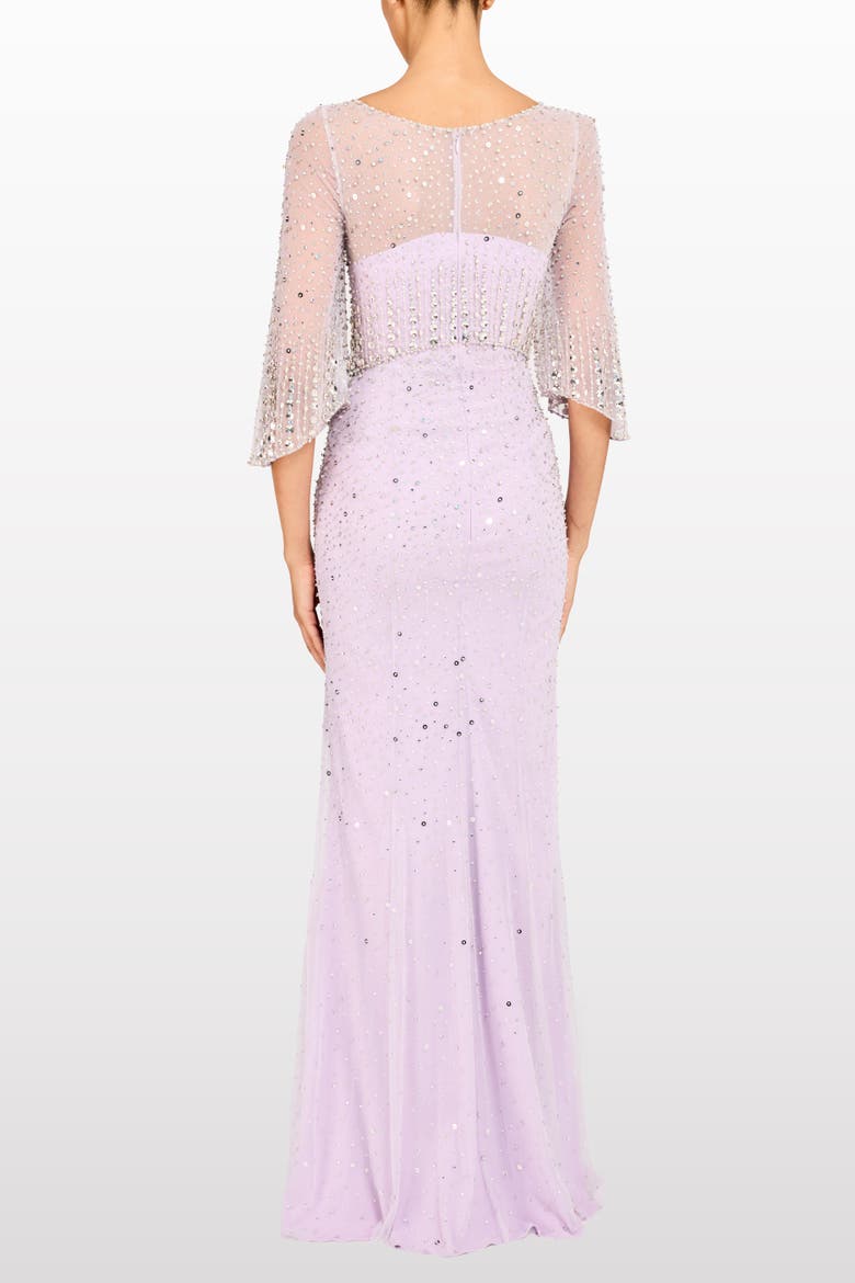 Kiya Maxi Dress, Alternate, color, Lavender