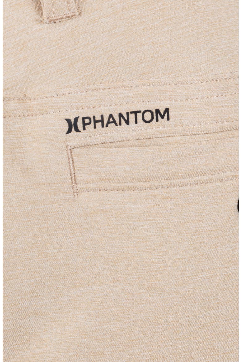 Phantom Heather Walk Shorts, Alternate, color, KHAKI