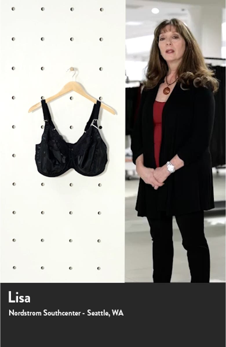 Molly Full Figure Underwire Nursing Bra, sales video thumbnail