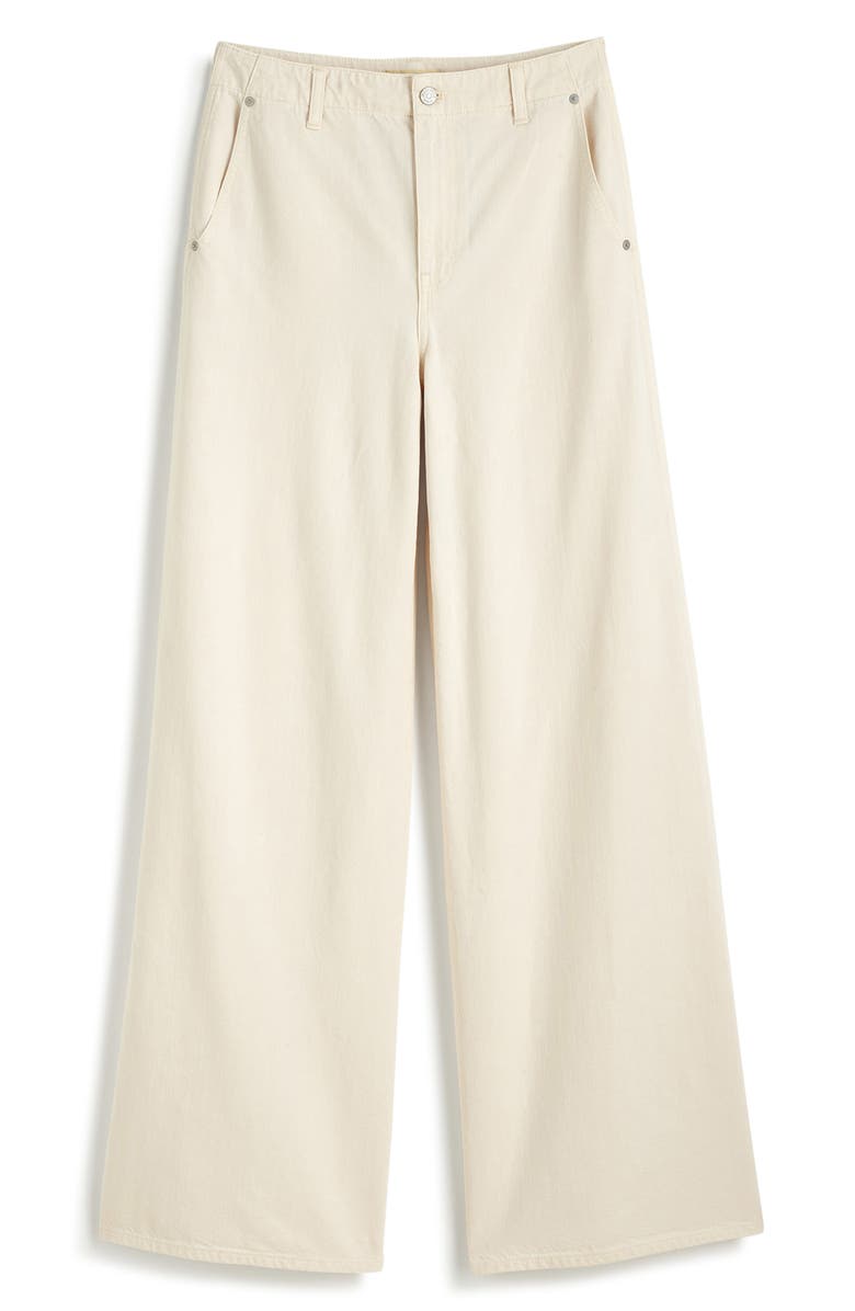 Madewell Sweep Wide Leg Jeans, Alternate, color, 