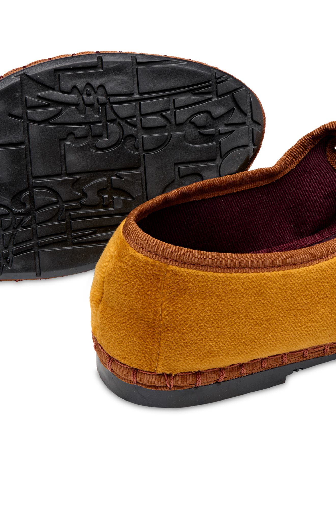 Flabelus Armaranta Mary Jand Flat, Alternate, color, Amarilllo