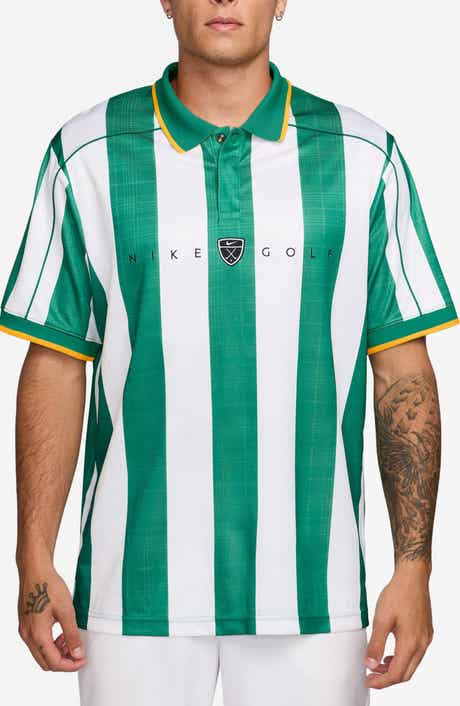 Stripe Short Sleeve Polo