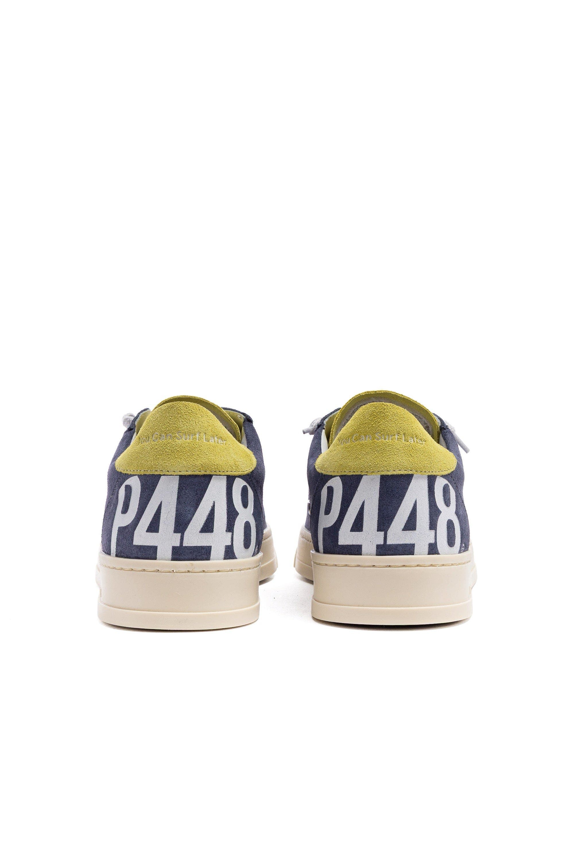P448 Jack Sneaker, Alternate, color, Indigo Lime