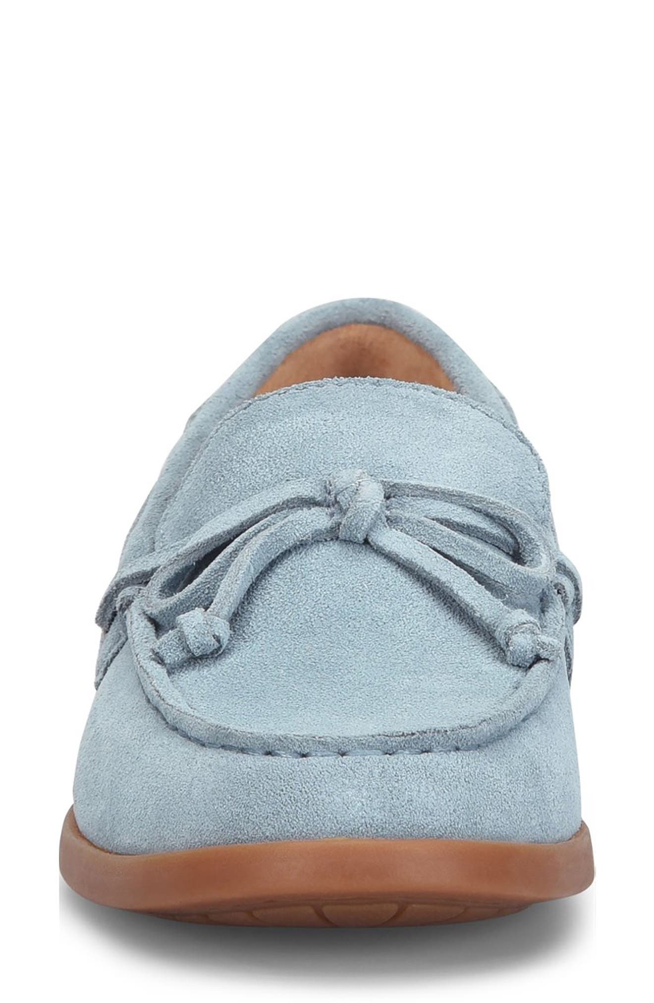 Callie Boat Shoe, Alternate, color, LIGHT BLUE SUEDE