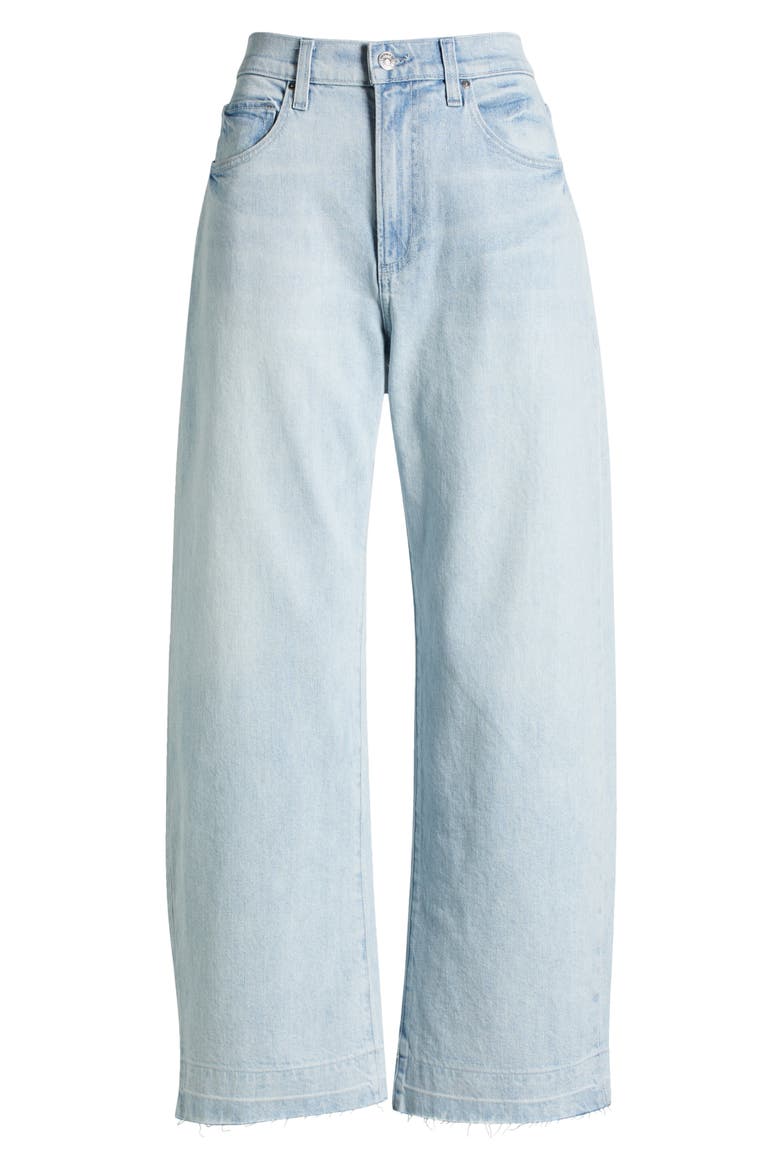 Arellia Release Hem High Waist Ankle Barrel Jeans, Alternate, color, FERNANDA