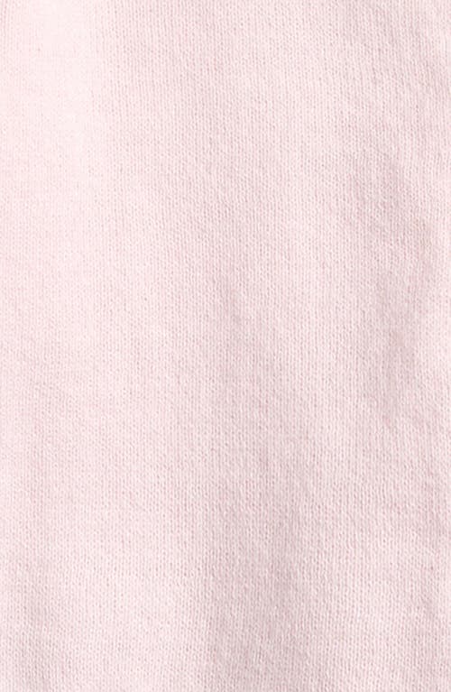 Shop Nordstrom Pointelle Heart Cardigan & Sweater Pants Set In Pink Pretty