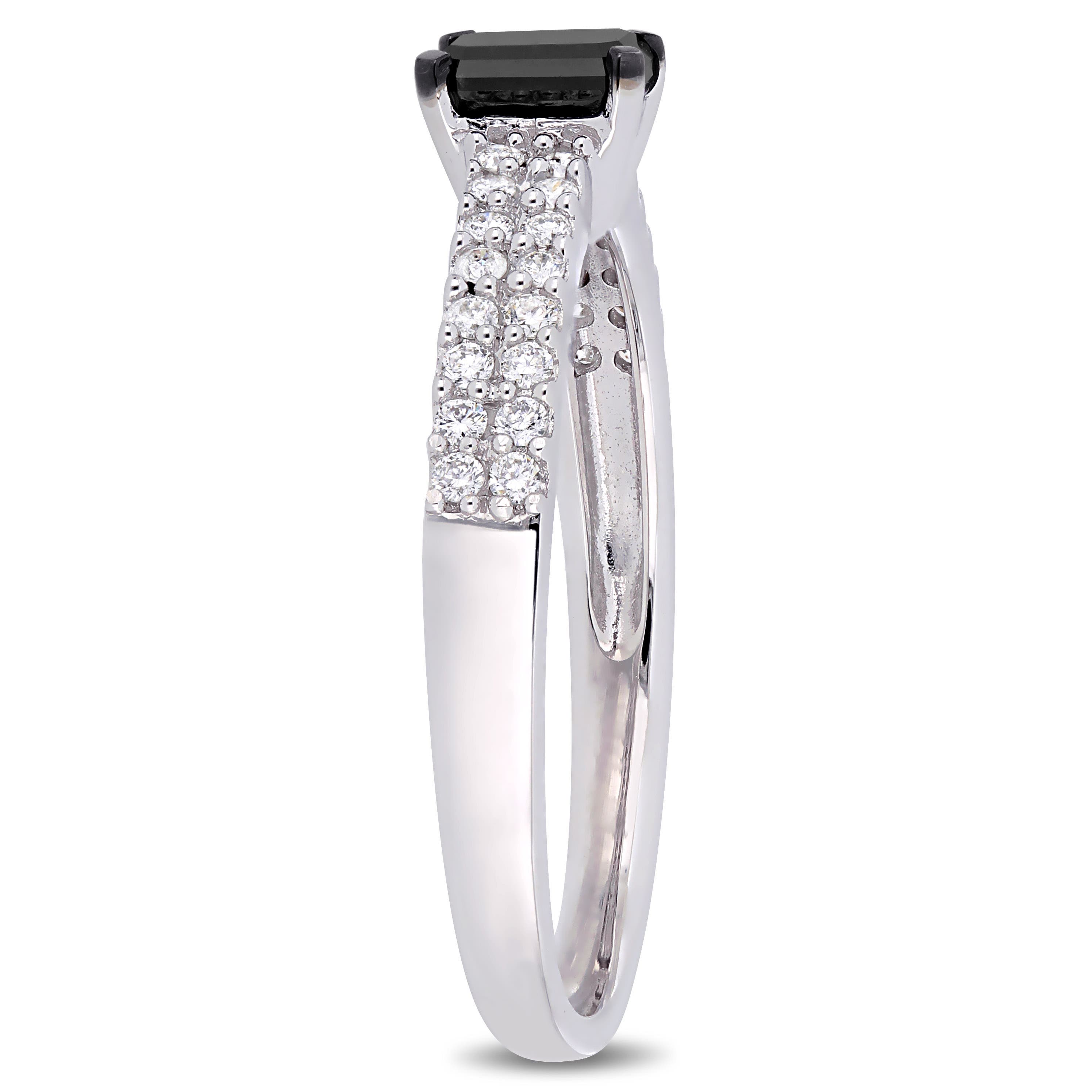 Julianna B. 3/4 CTW Black Diamond Engagement Ring 14k (Women) | Nordstrom