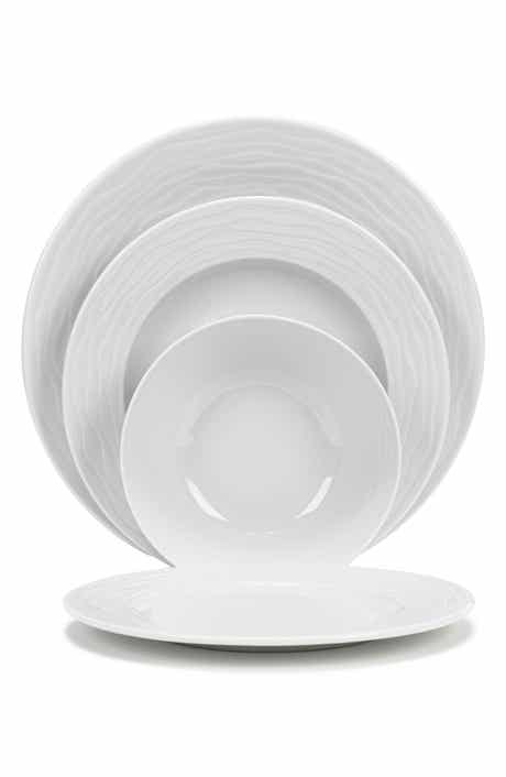 White Wave 16-Piece Dinnerware Set
