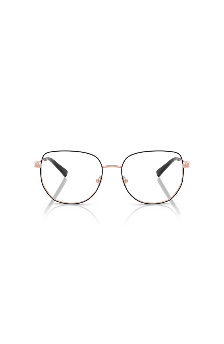 Michael Kors 54mm Square optical glasses, Alternate, color, Black