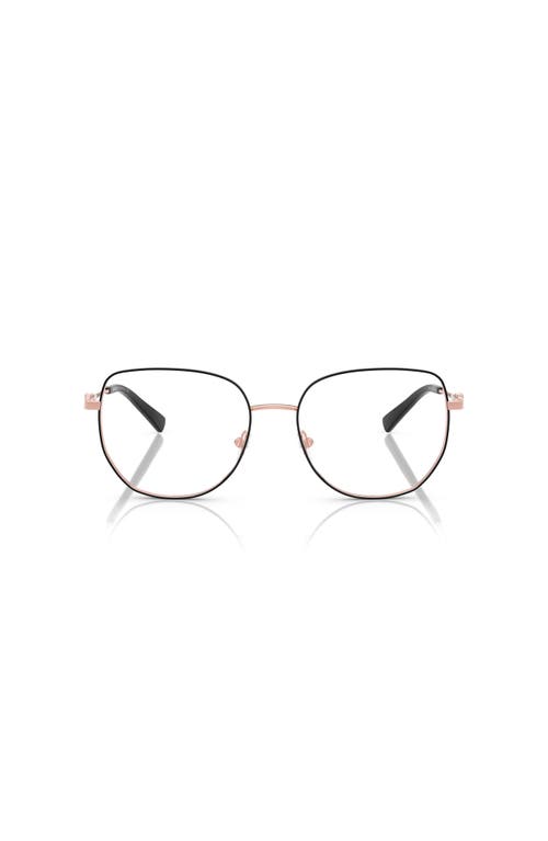 Michael Kors 54mm Square Optical Glasses In White