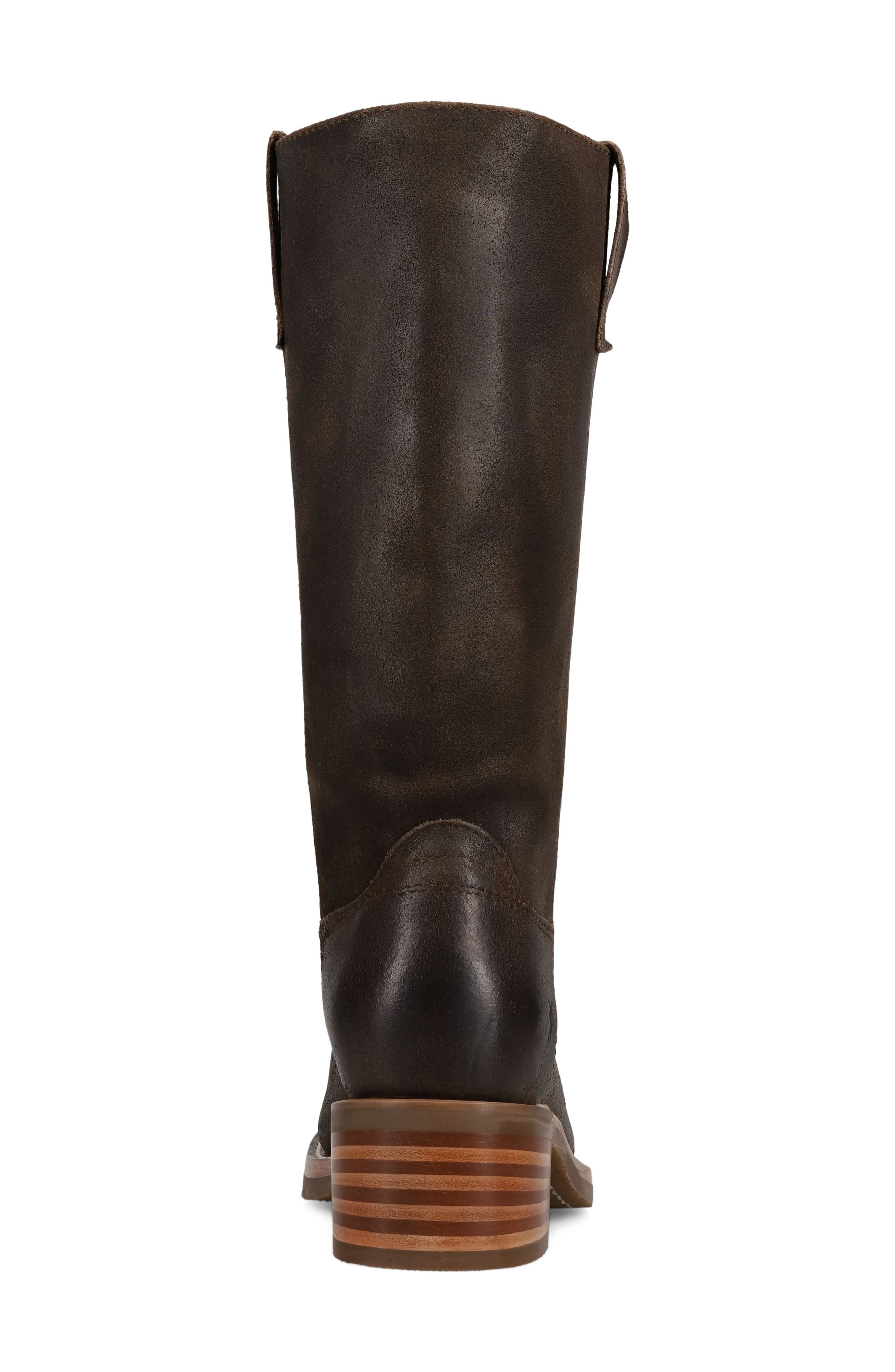 Campus 12R Leather Boot, Alternate, color, CHOCOLATE