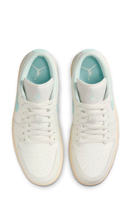 Jordan Air  1 Low Sneaker In Sail/igloo