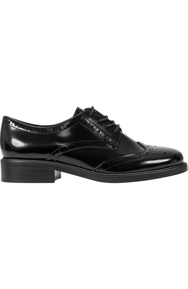 Marc Fisher LTD Perrie Wingtip Derby, Alternate, color, Black
