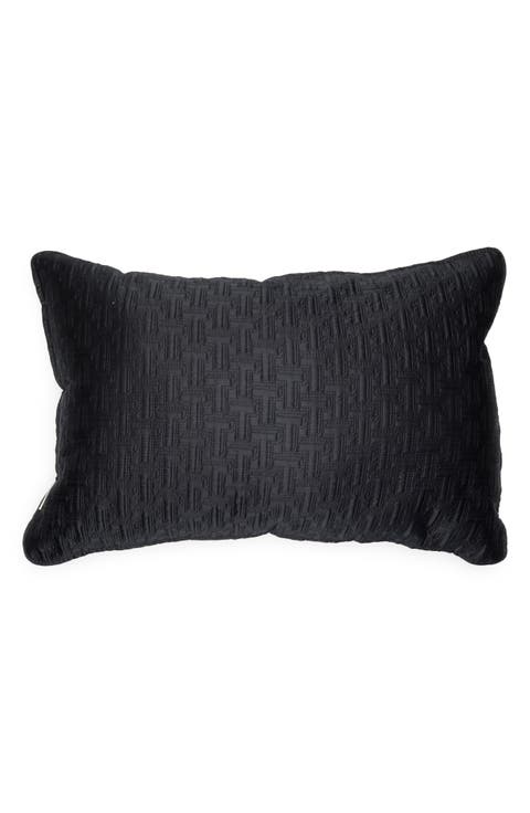 T Quilted Accent Pillow