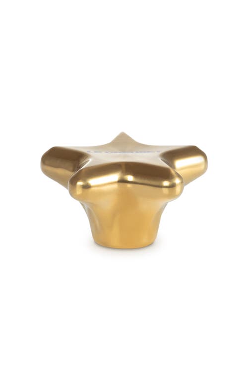 Le Creuset Gold Star Knob In Gold