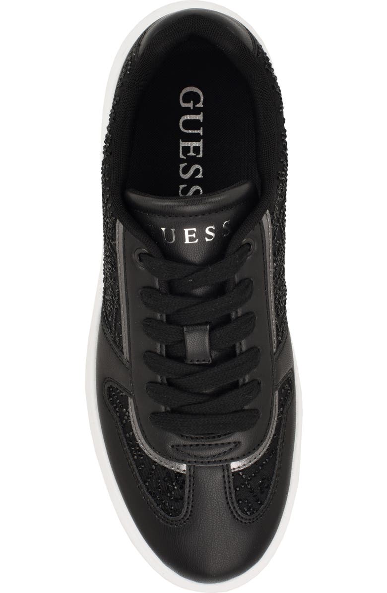GUESS Fhilip Platform Sneaker, Alternate, color, Black