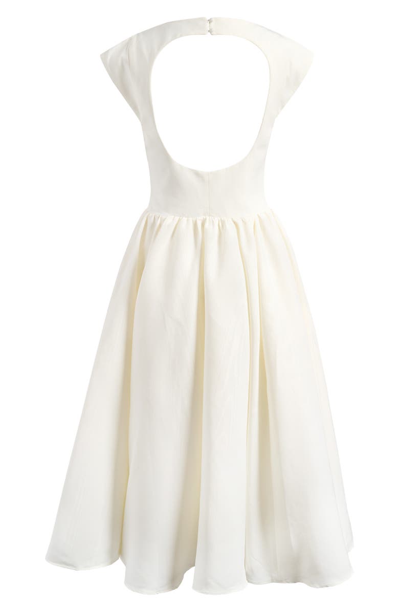 HOUSE OF CB Debutante Backless Midi Dress, Alternate, color,