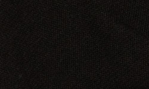 Steve Madden Quiet Glam Short Sleeve Cardigan In Black