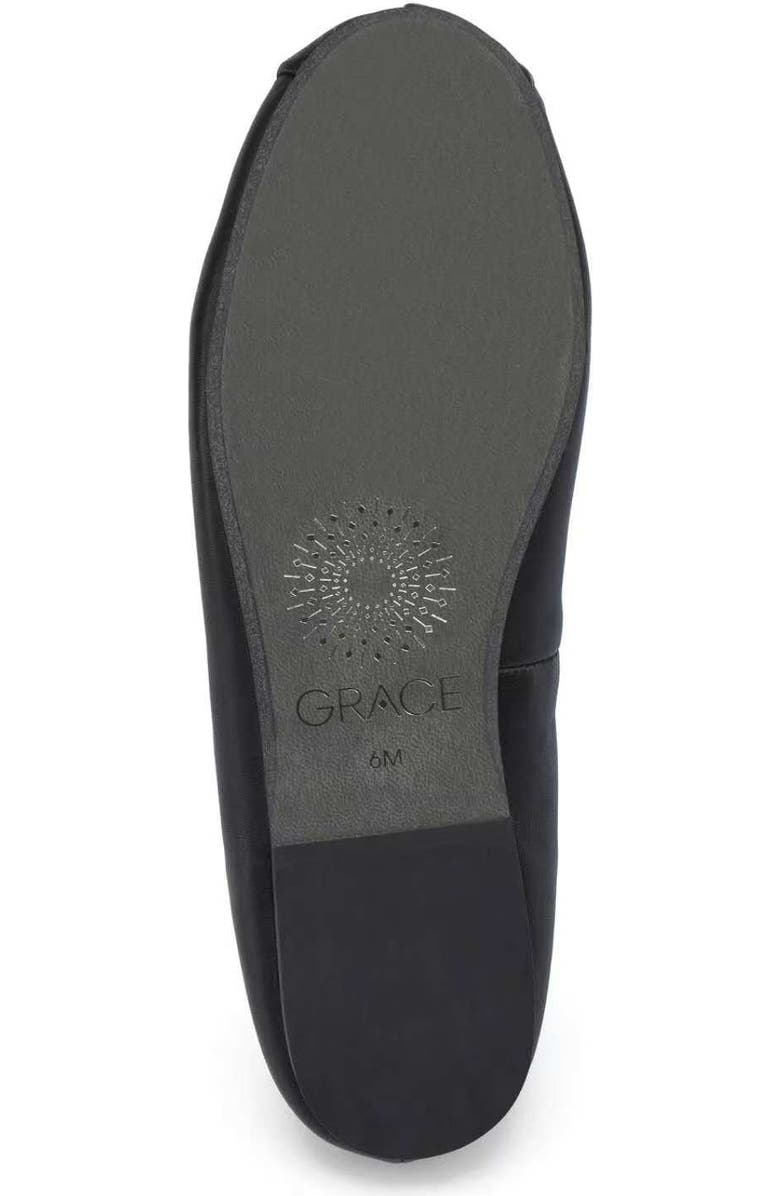 Grace Footwear Reimsf Ballerina, Alternate, color, Black