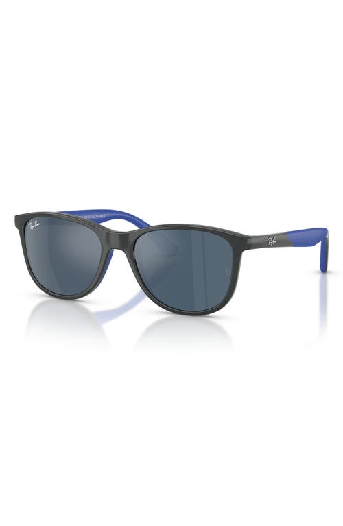 Ray Ban Ray-ban 49mm Square Sunglasses In Rubber Blue