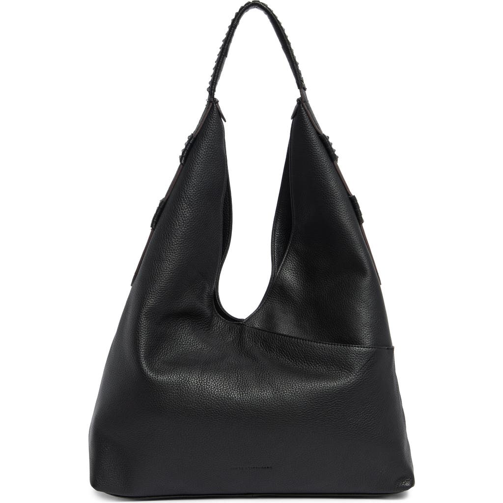 Aimee Kestenberg Stardust Leather Hobo Bag In Black
