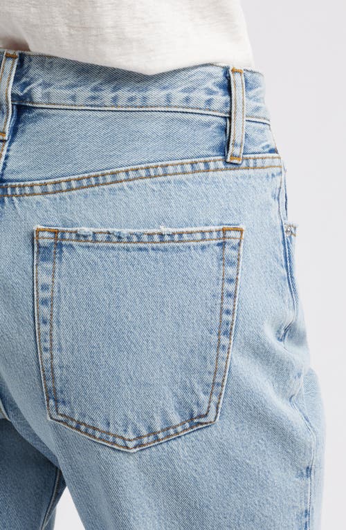 Frame The Staple High Waist Straight Leg Jeans In Outlaw