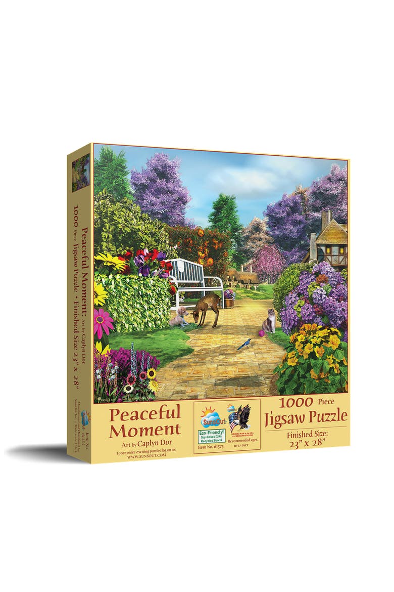 Peaceful Moment 1000 piece Jigsaw Puzzle for Adults, Main, color, Multicolor