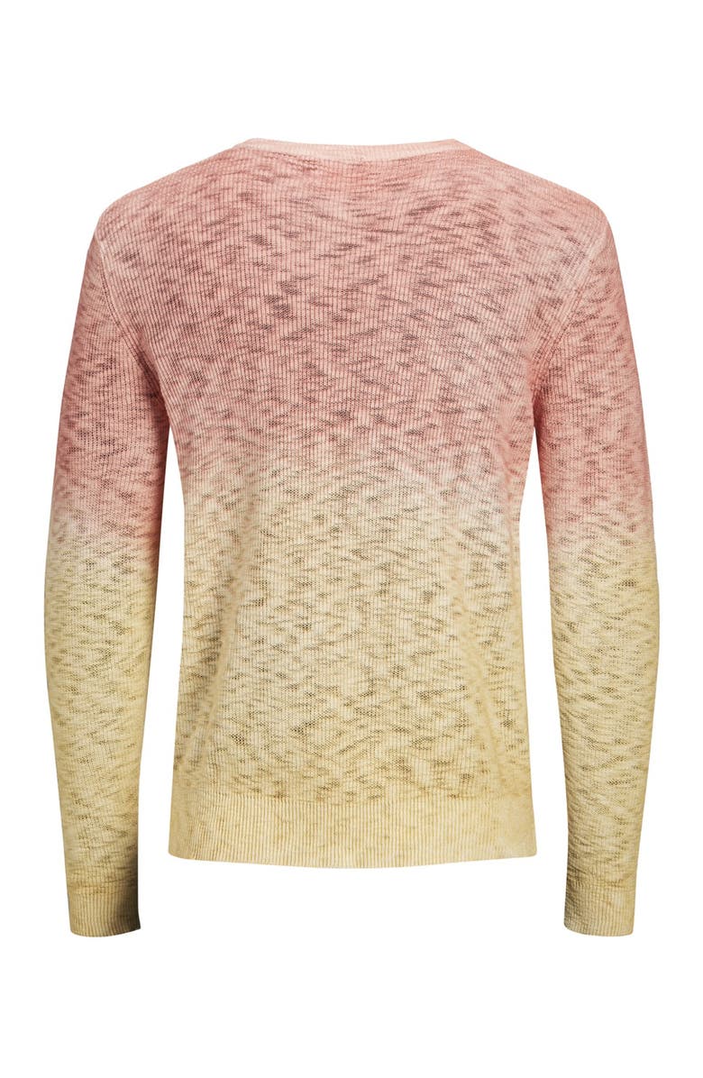 JACK&JONES Jortied Knit Crew Neck Ombre Sweater, Alternate, color, 