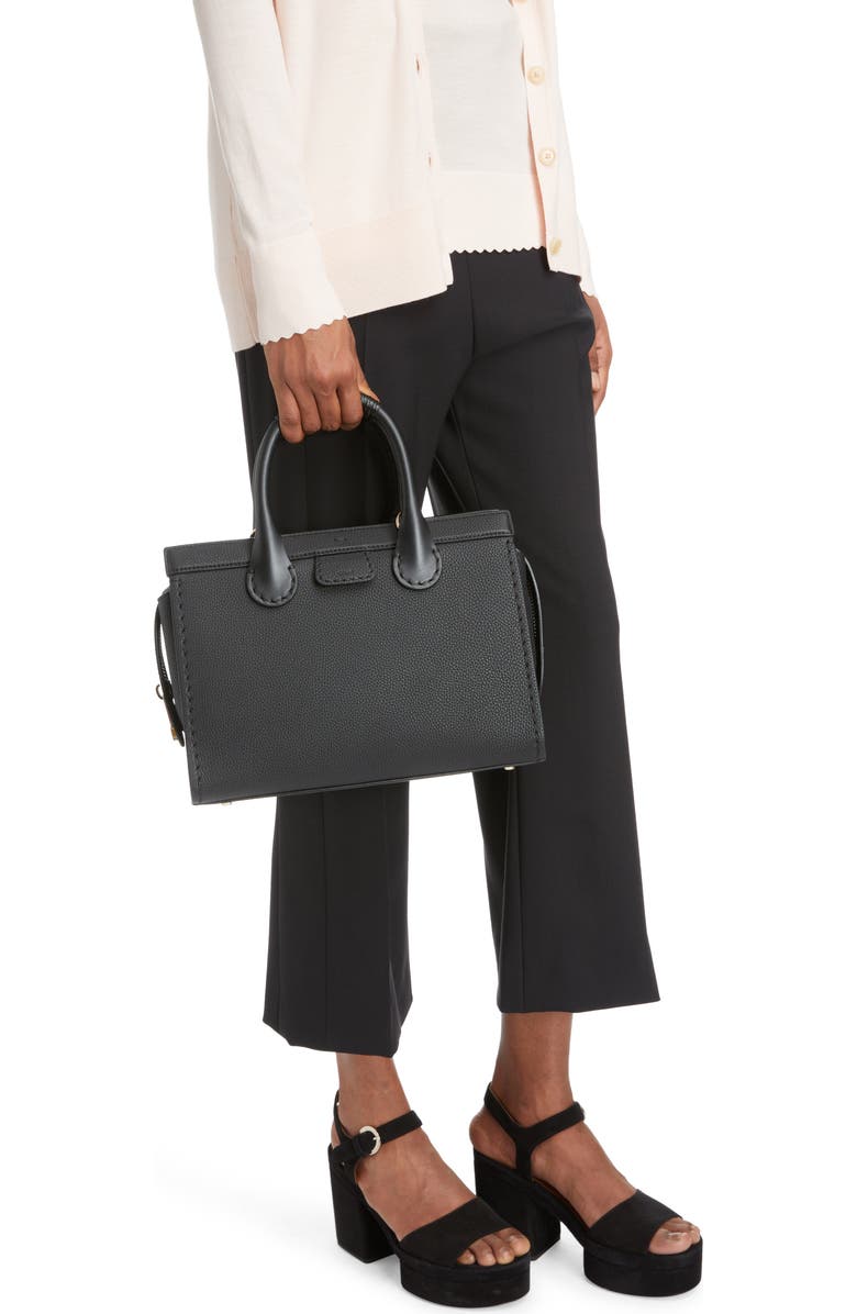 Chloé Medium Edith Leather Tote, Alternate, color,