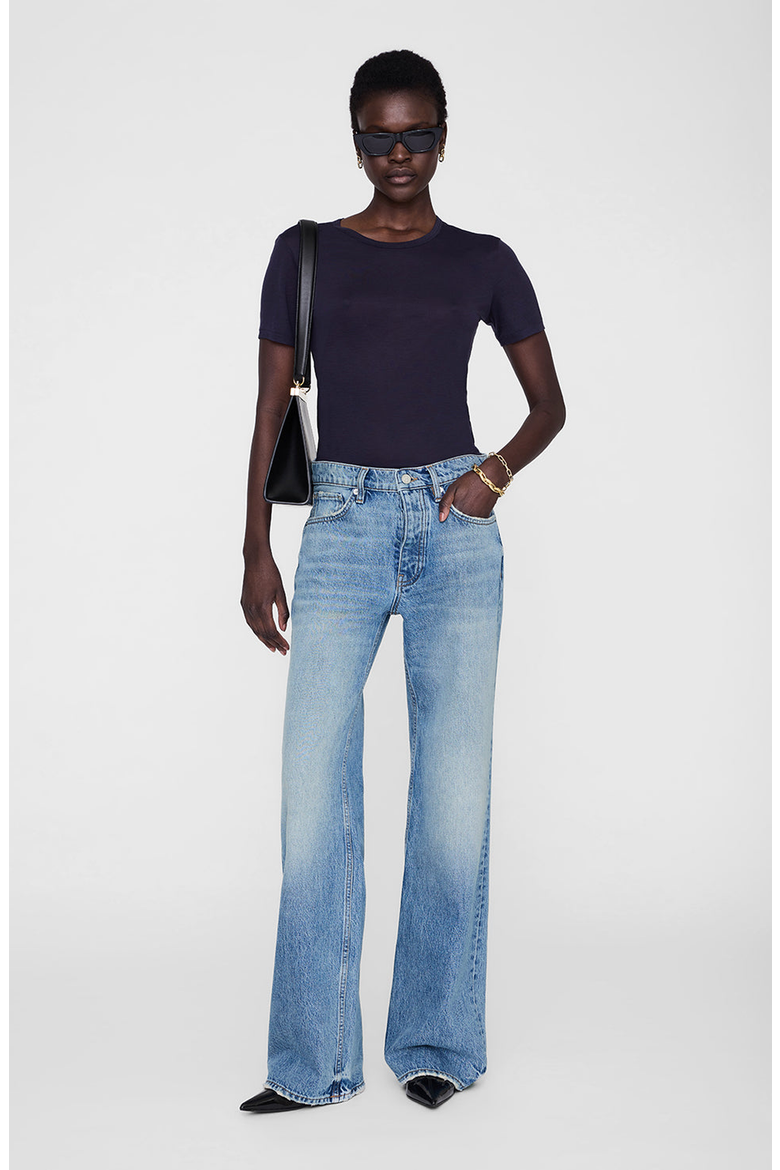 Sylvie Tee T-Shirt, Main, color, Midnight Blue